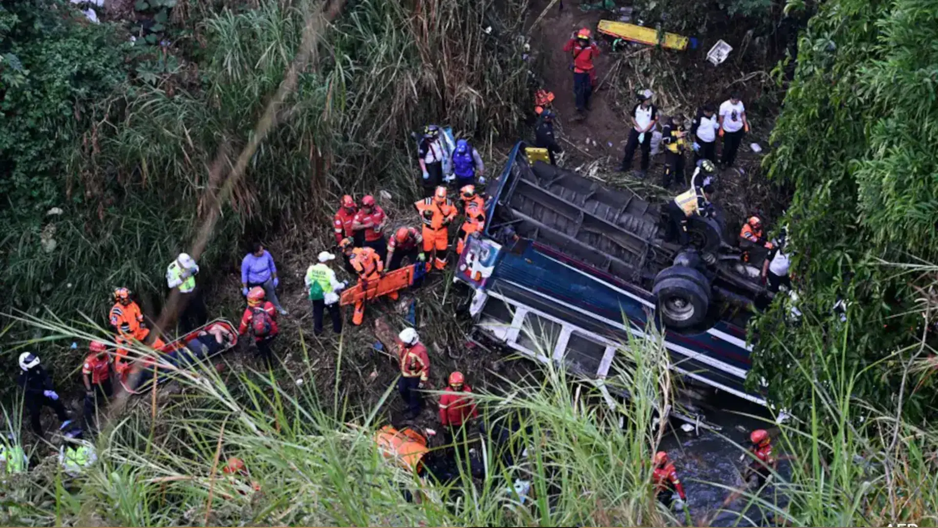 Guatemala Bus Crash: 55 Dead in Tragic Plunge Off Bridge