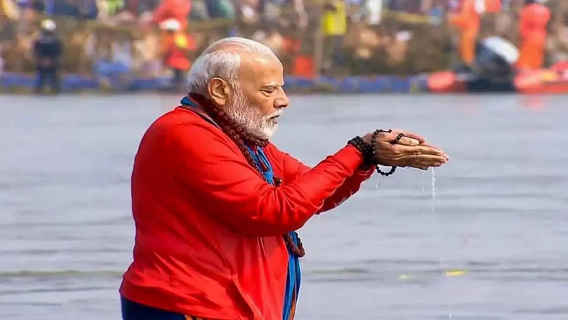 Modi’s Mahakumbh Dip Amid Delhi Polls Sparks Debate